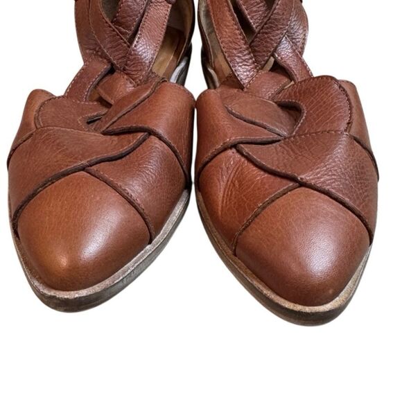 Free People Wanderlust Braided T-strap Pointed Toe Flat - Picture 6 of 13